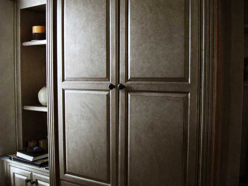 Faux Finish Cabinet